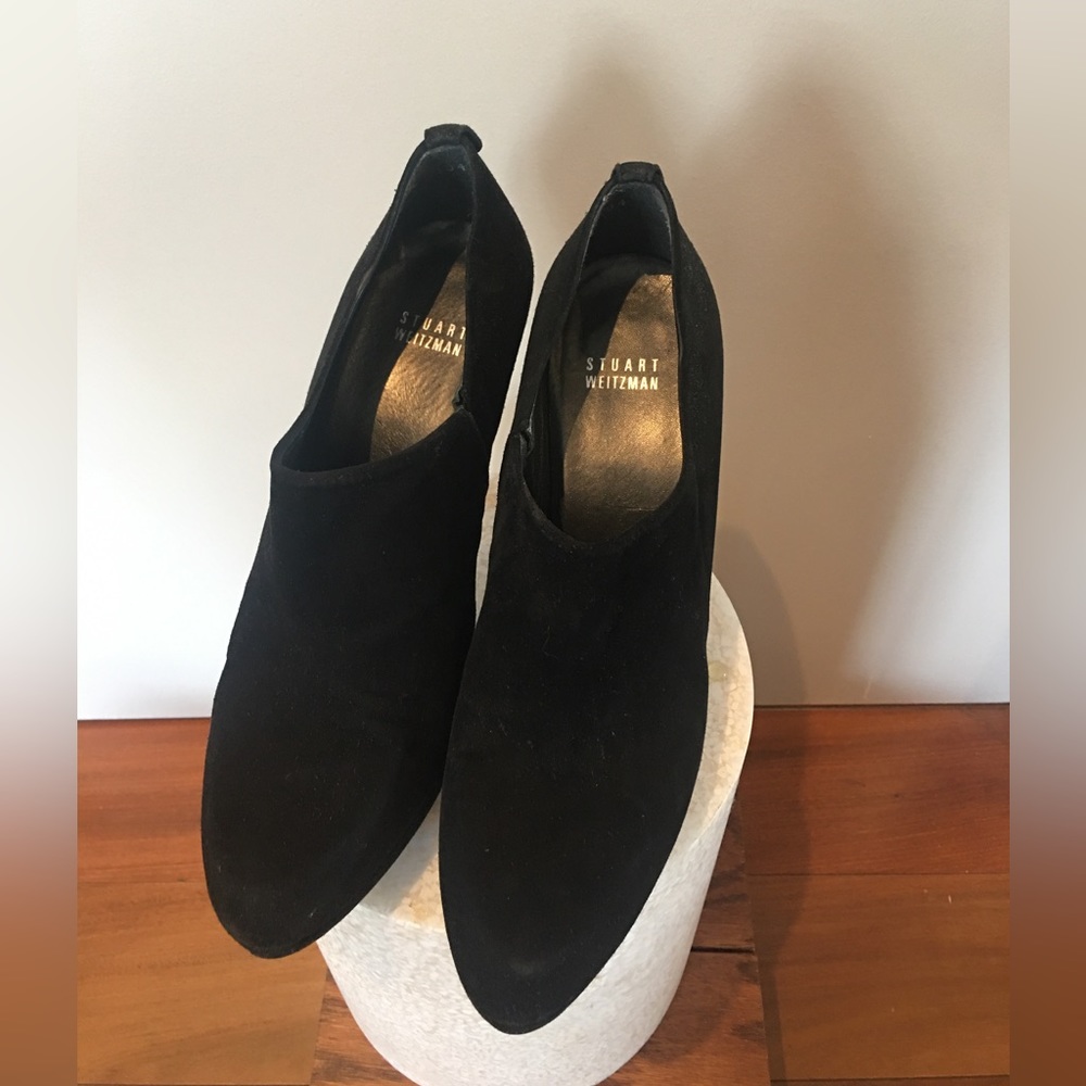 Suart Weitzman, black high heel shoes, almost brand new, size 39 - Picture 1 of 4